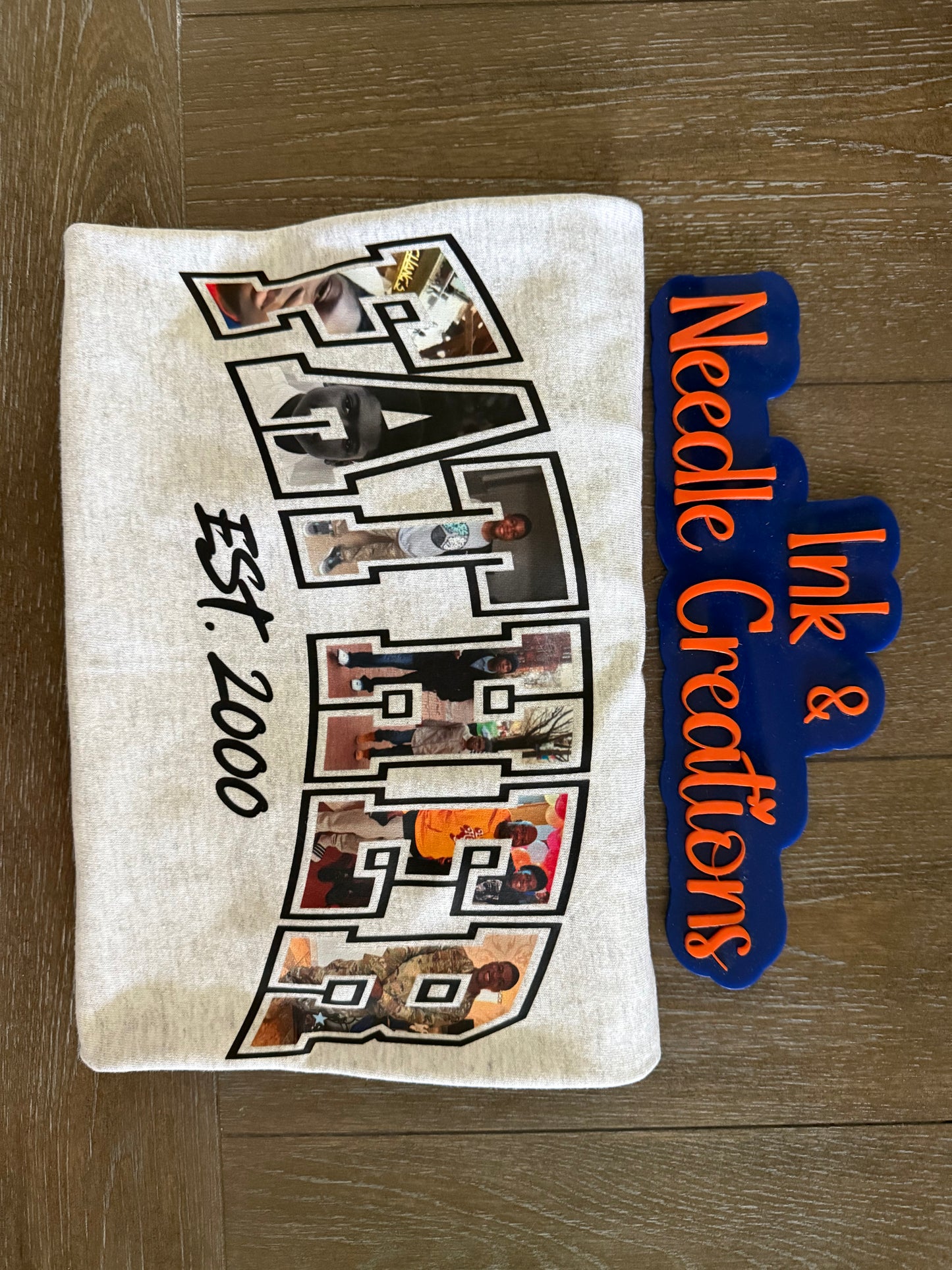 Custom Father's Day Photo T-Shirt