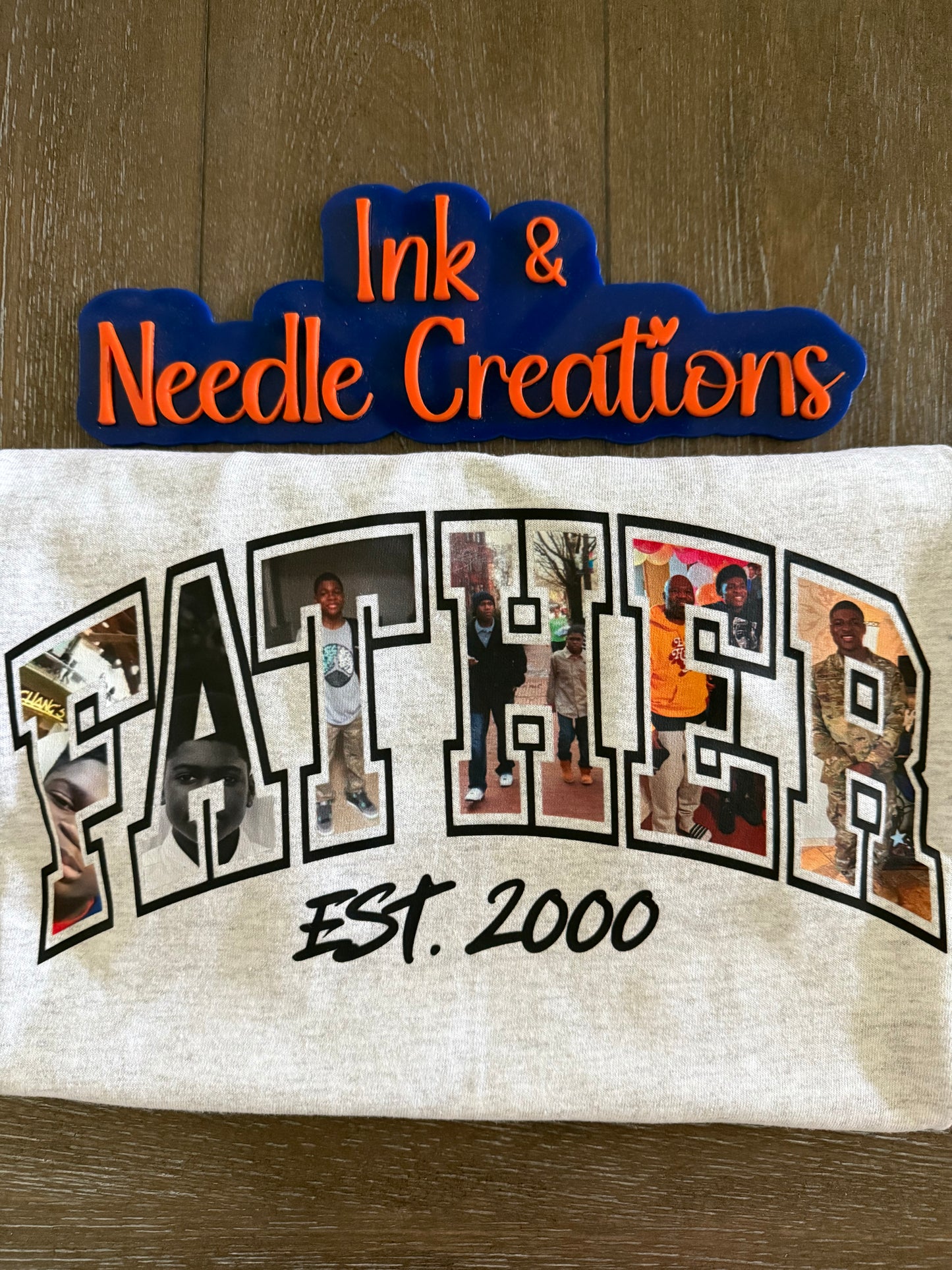 Custom Father's Day Photo T-Shirt