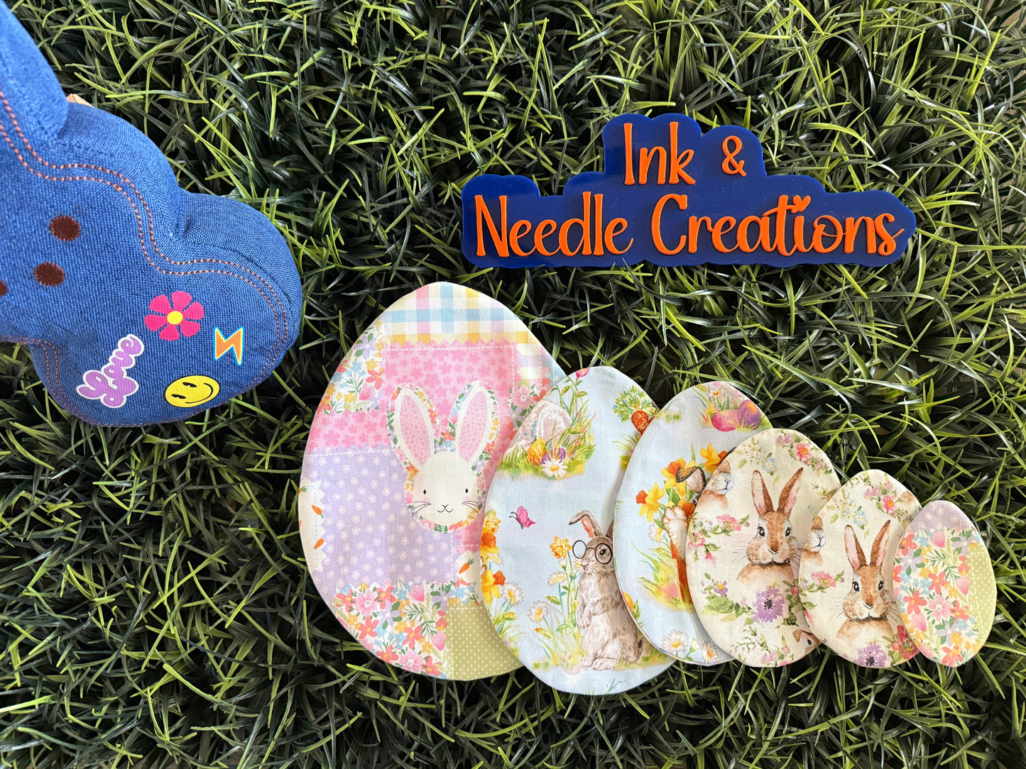 Fabric Easter Eggs