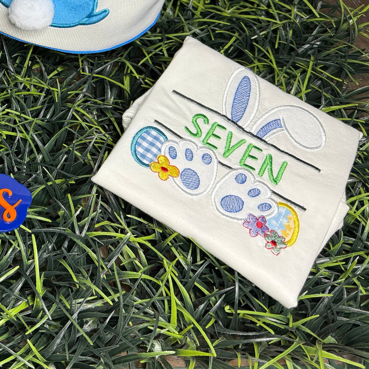 Personalized Kids Easter Bunny T-Shirt
