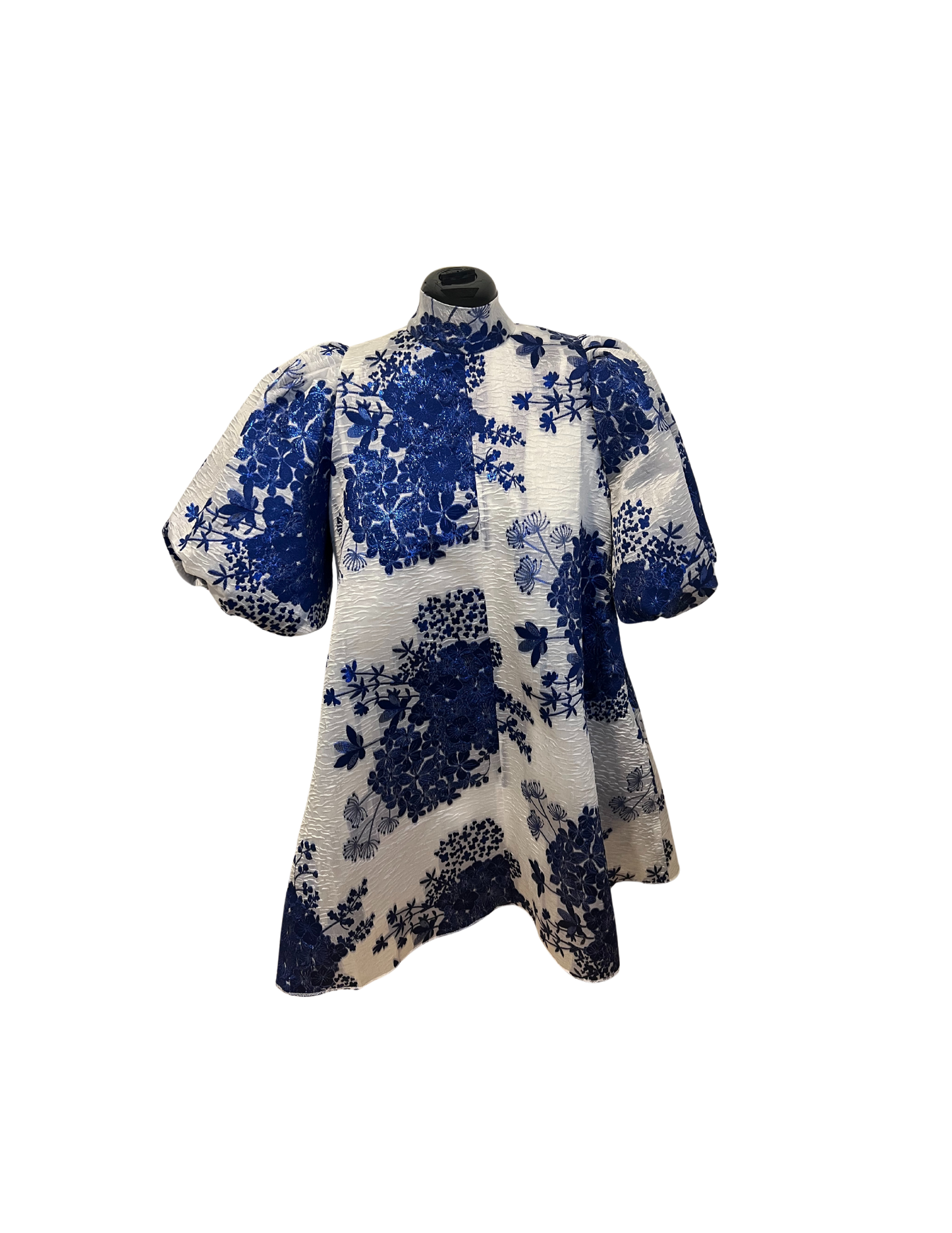 High Neck Baby Doll Dress