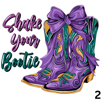 Mardi Gras Bootie